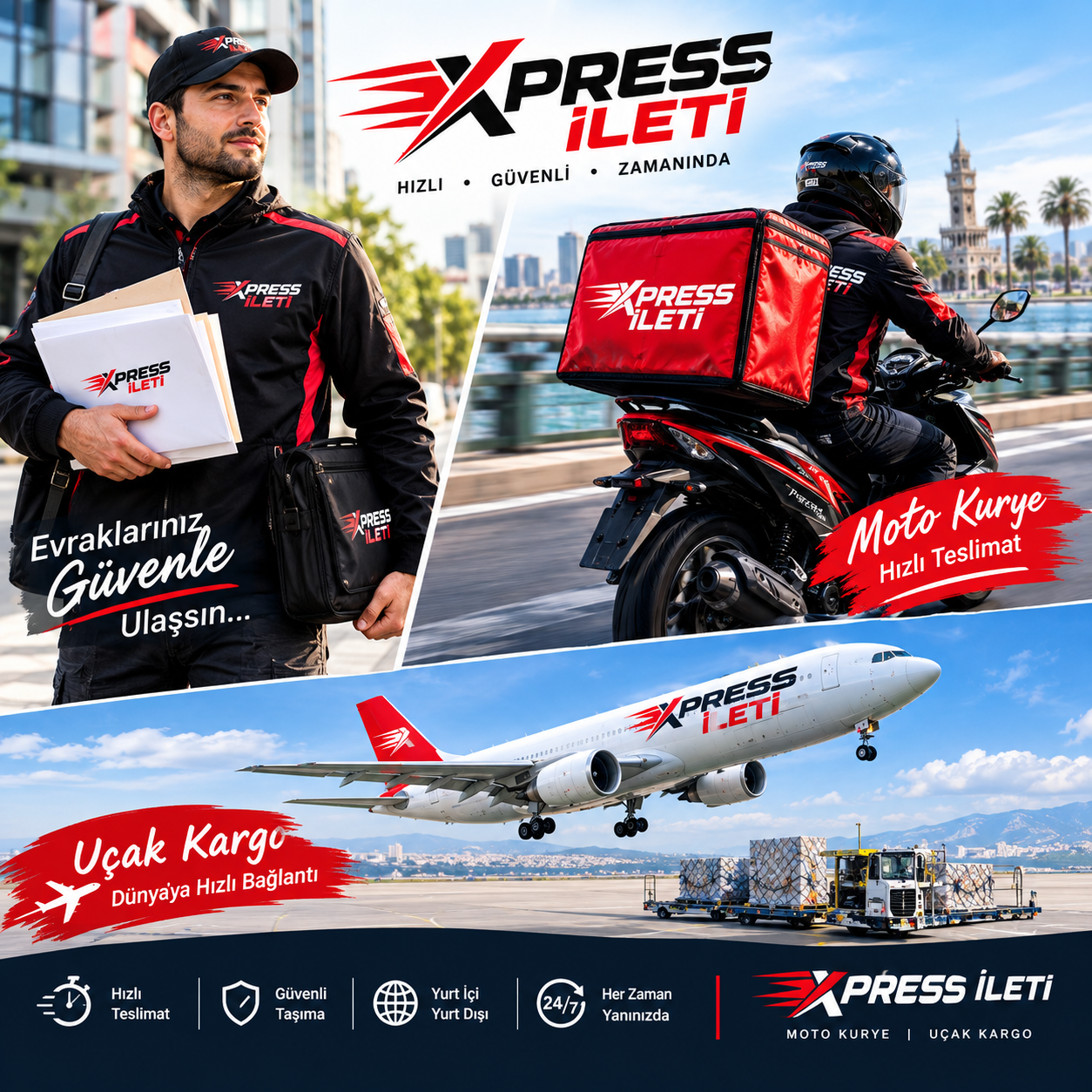 Xpress İleti Moto Kurye ve Uçak Kargo Hizmetleri